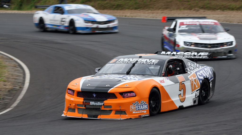 Casper Elgaard vandt kvalifikationen til sidst.
(Foto: Motorsporten.dk)